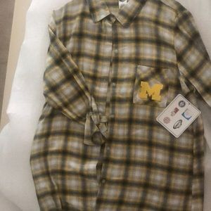 Concepts Sports Michigan flannel size Large